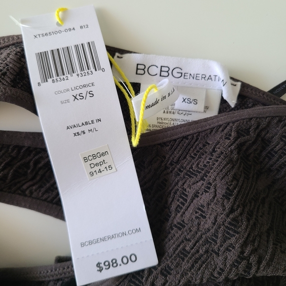 BCBGeneration Brown One ShoulderBodycon Dress - Picture 3 of 3